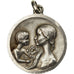 France, Medal, Baptême, Religions & beliefs, MS(63), Silver