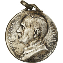 Francia, medalla, Maréchal Foch, Commandant des Armées, 1918, Aug.Maillard