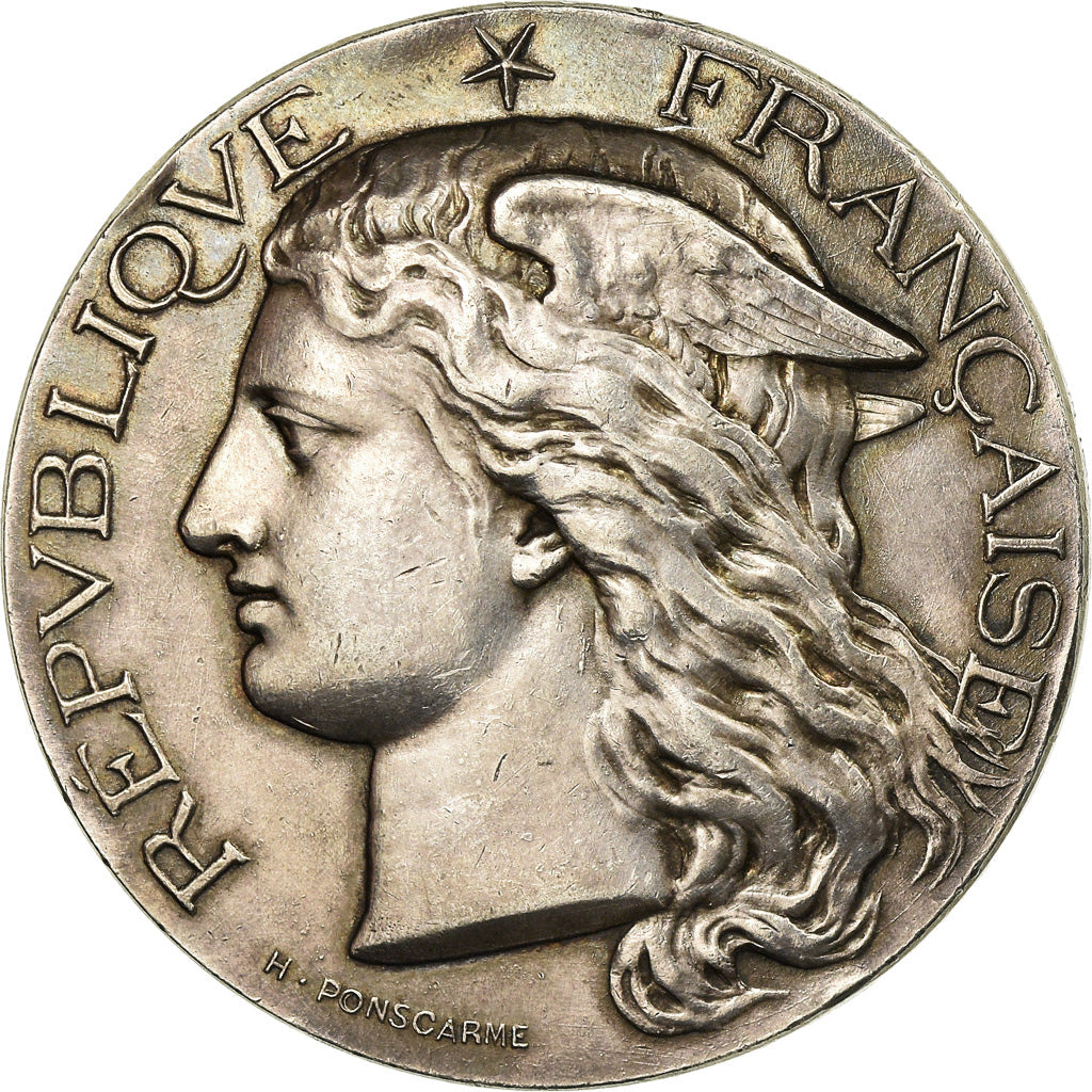 France, Medal, Ministère de l'Agricuture, Statisque Décennale, 1892