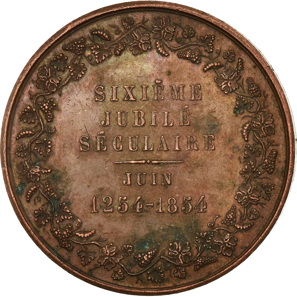 France, Medal, Notre-Dame de la Treille, Lille, Religions & beliefs, 1854