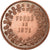 Frankrijk, Token, Syndicat des Vins, Versailles, 1871, Bescher, UNC-, Cuivre