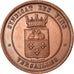 Frankrijk, Token, Syndicat des Vins, Versailles, 1871, Bescher, UNC-, Cuivre