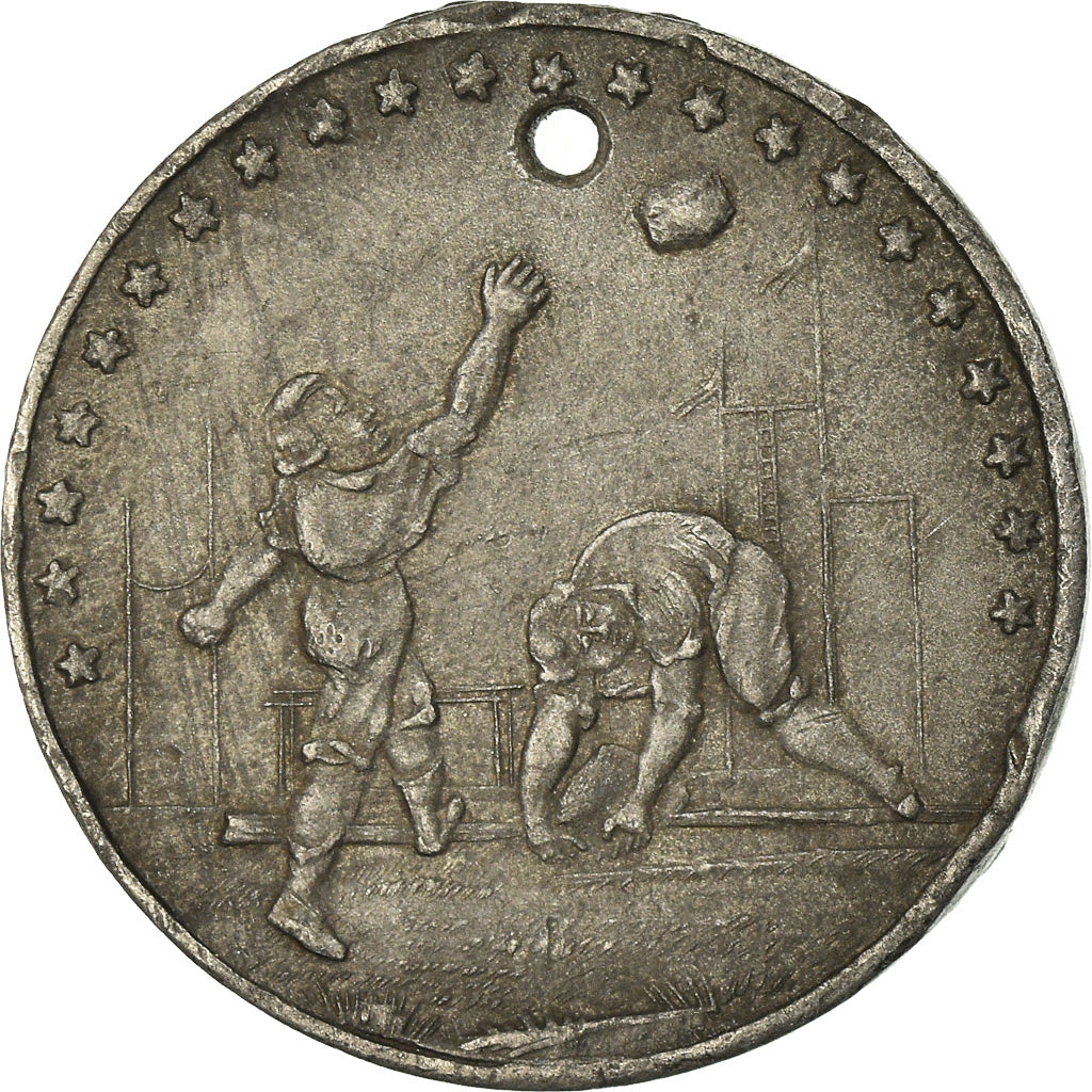 Switzerland, Medal, Fête Fédérale de Gymnastique, Chaux-de-Fonds, 1872