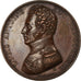 France, Medal, Louis Antoine, Duc d'Angoulème, 1815, Gayrard, AU(55-58), Copper