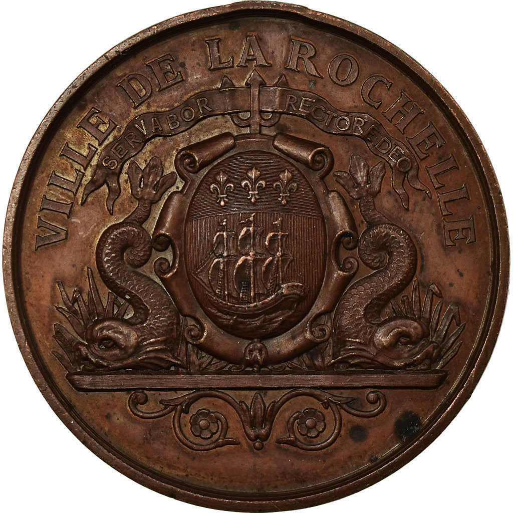 France, Medal, Société des Régates de la Rochelle, Shipping, AU(55-58)