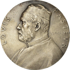 France, Medal, Institut Pasteur, 1888, Roty, MS(63), Silver