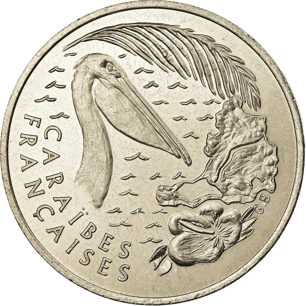 France, Medal, 3 Euro Ile de Saint-Martin, 1996, MS(65-70), Copper-nickel