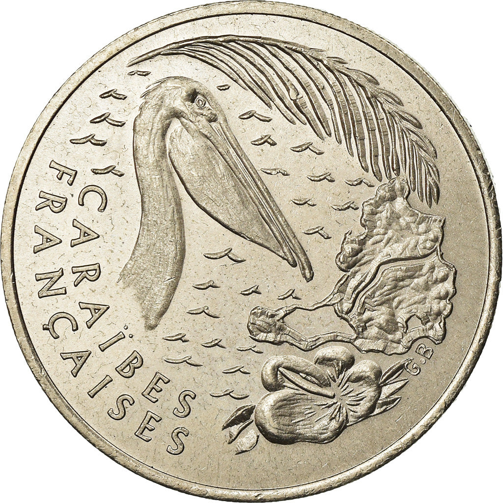 France, Medal, 3 Euro Ile de Saint-Martin, 1996, MS(65-70), Copper-nickel