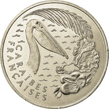 France, Medal, 3 Euro Ile de Saint-Martin, 1996, MS(65-70), Copper-nickel