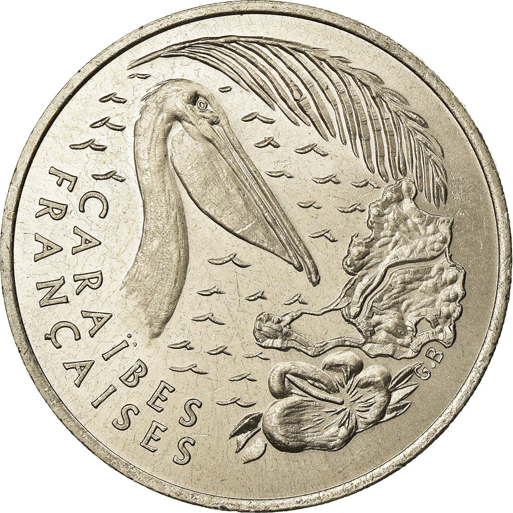 France, Medal, 3 Euro Ile de Saint-Martin, 1996, MS(65-70), Copper-nickel