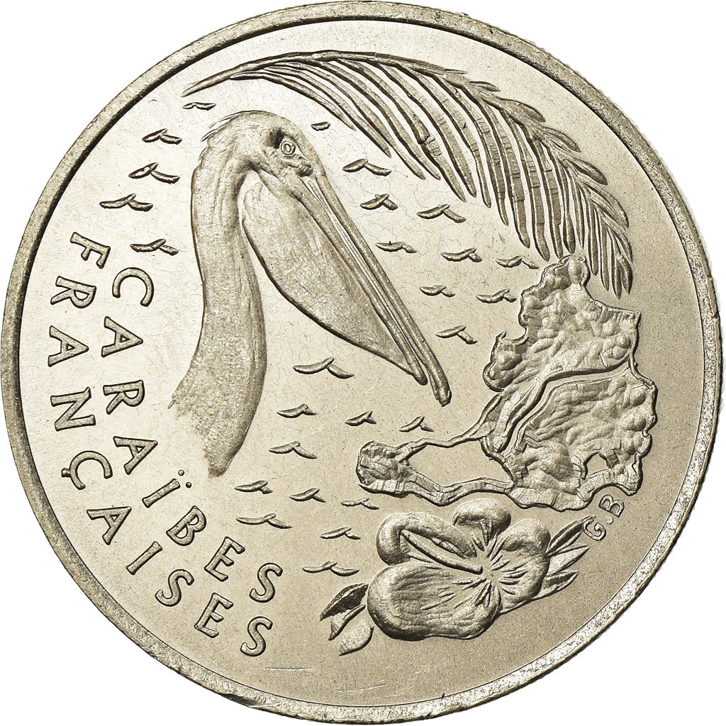 France, Medal, 3 Euro Ile de Saint-Martin, 1996, MS(65-70), Copper-nickel