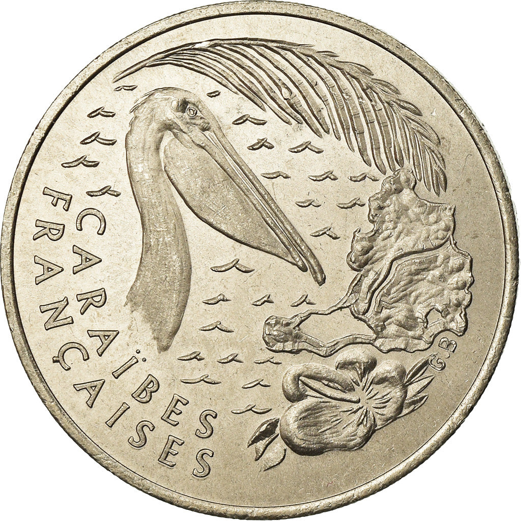 France, Medal, 3 Euro Ile de Saint-Martin, 1996, MS(65-70), Copper-nickel