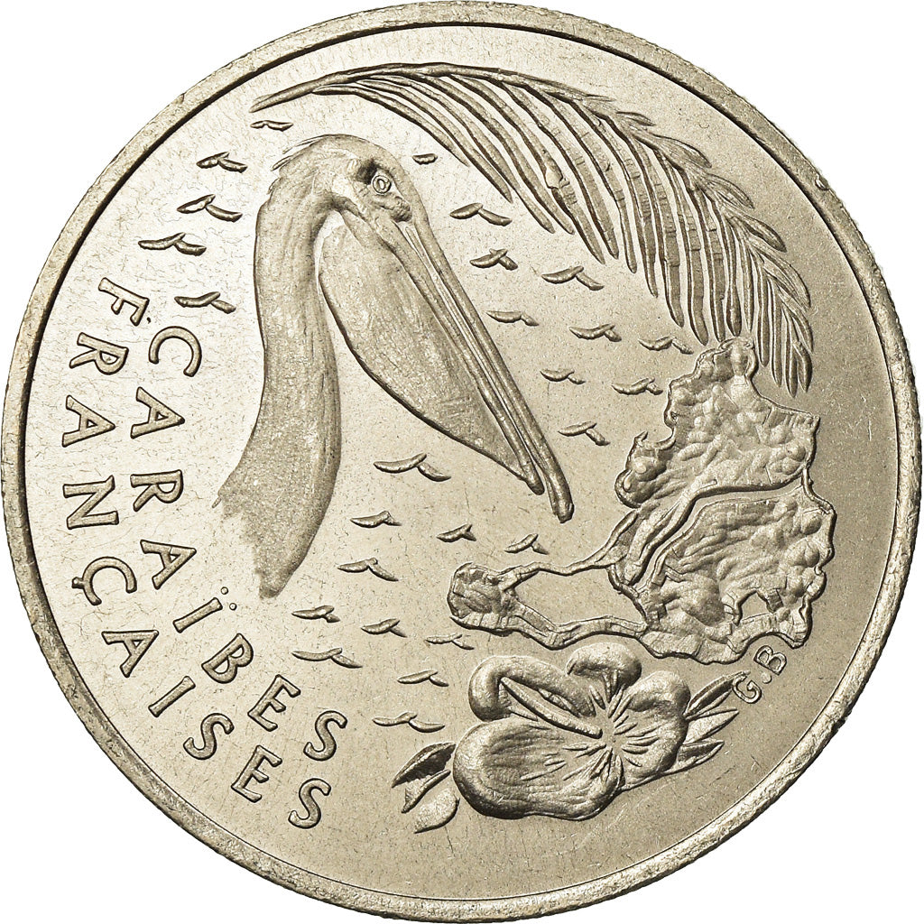 France, Medal, 3 Euro Ile de Saint-Martin, 1996, MS(65-70), Copper-nickel