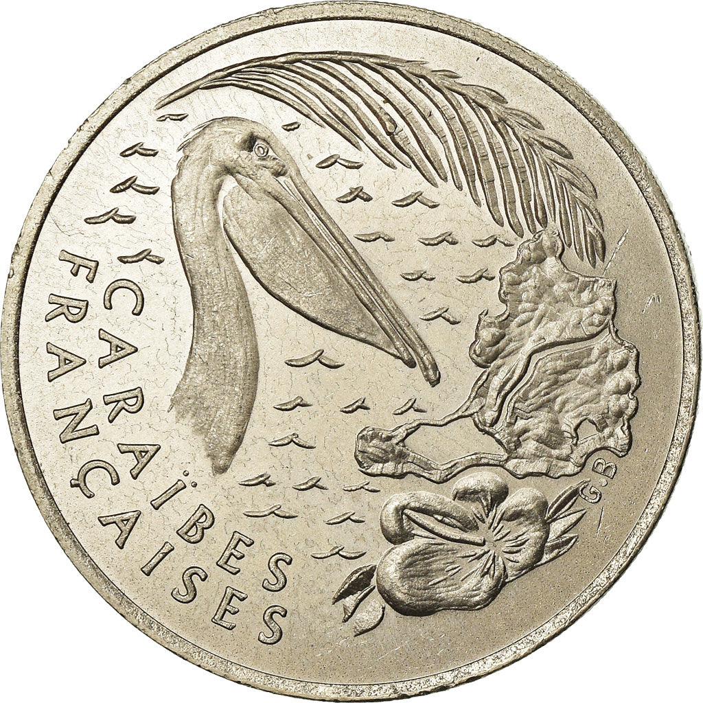 France, Medal, 3 Euro Ile de Saint-Martin, 1996, MS(65-70), Copper-nickel