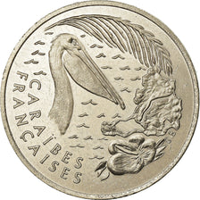 France, Medal, 3 Euro Ile de Saint-Martin, 1996, MS(65-70), Copper-nickel