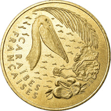 France, Medal, 1 Euro de l'Ile de Saint-Martin, 1996, MS(65-70)