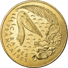 France, Medal, 1 Euro de l'Ile de Saint-Martin, 1996, MS(64)