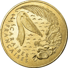 France, Medal, 1 Euro de l'Ile de Saint-Martin, 1996, MS(64)
