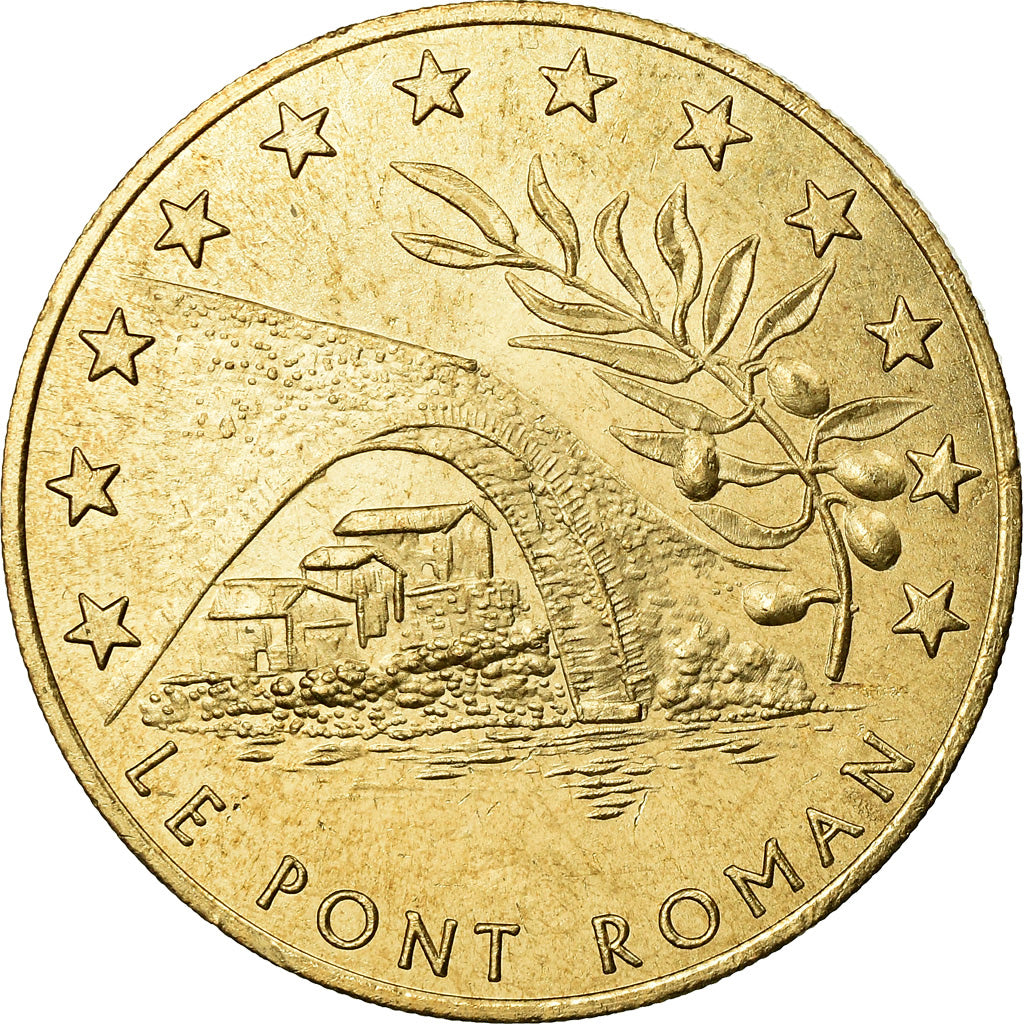 Frankrijk, Medaille, 1 Euro de la Ville de Nyons, 1996, FDC