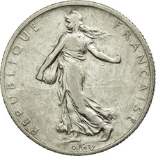 Coin, France, Semeuse, 2 Francs, 1908, EF(40-45), Silver, Gadoury:532
