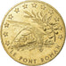 France, Medal, 1 Euro de la Ville de Nyons, 1996, MS(63), Copper-Nickel-Aluminum