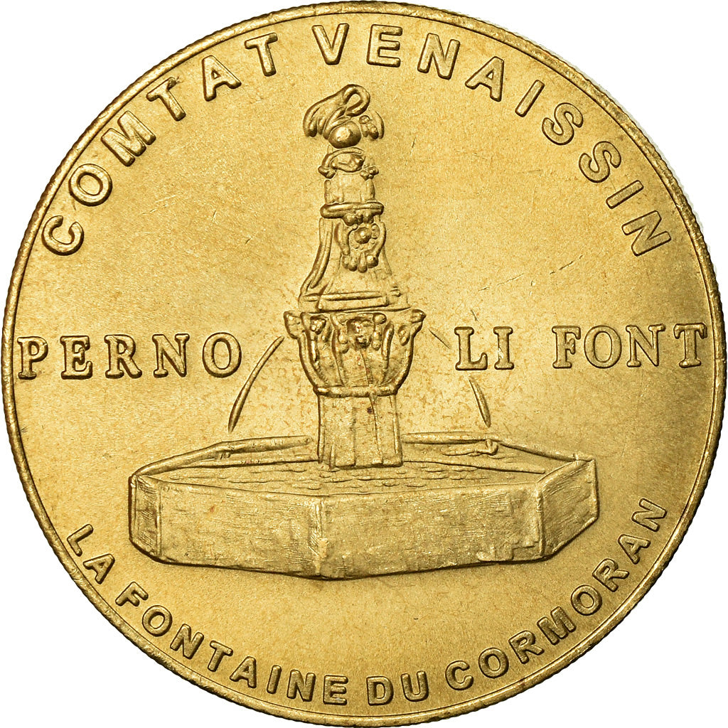 France, Token, 1 Euro de Pernes-les-Fontaines, 1996, MS(65-70)