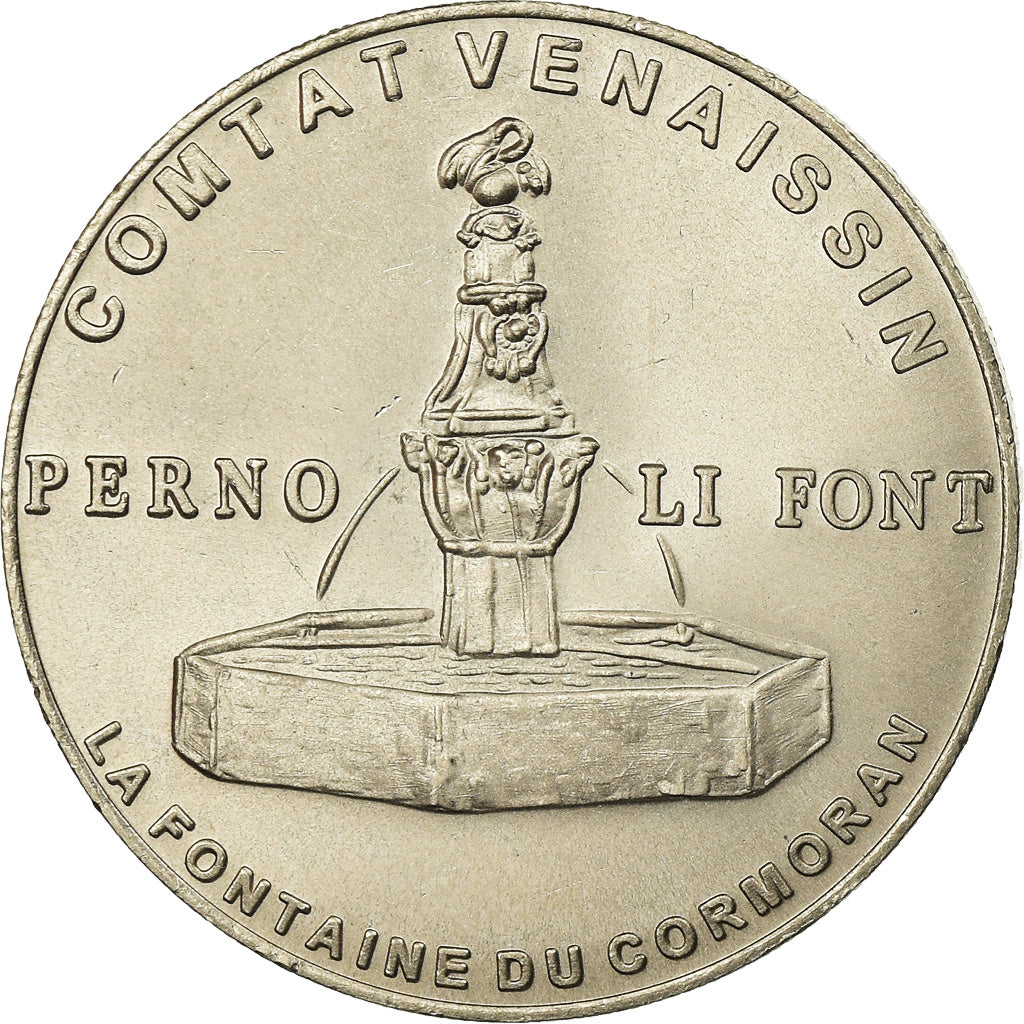France, Jeton, 3 euro de Pernes-les-Fontaines, 1996, FDC, Copper-nickel