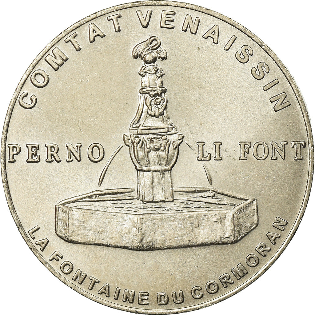 Francia, Token, 3 euro de Pernes-les-Fontaines, 1996, FDC, Rame-nichel