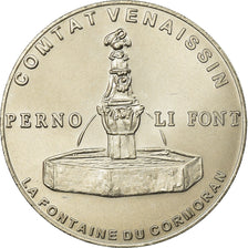 France, Token, 3 euro de Pernes-les-Fontaines, 1996, MS(64), Copper-nickel