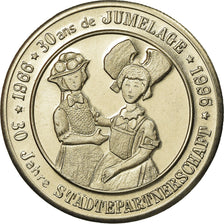 France, Token, 3 Euro de Sélestat, 1996, MS(65-70), Copper-nickel