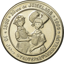 France, Token, 3 Euro de Sélestat, 1996, MS(65-70), Copper-nickel