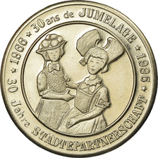 France, Token, 3 Euro de Sélestat, 1996, MS(64), Copper-nickel