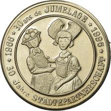 France, Token, 3 Euro de Sélestat, 1996, MS(64), Copper-nickel