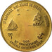 France, Token, 3 Euro de Saint-Raphaël, 1996, MS(65-70), Copper-Nickel-Aluminum