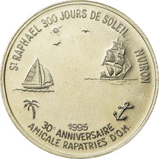 France, Token, 6 Euro de Saint-Raphaël, 1996, MS(65-70), Copper-nickel