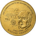 France, Token, 1 Euro de Savigny-sur-Orge, 1996, MS(64), Copper-Nickel-Aluminum