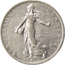 FRANCE, Semeuse, 2 Francs, 1914, Paris, KM #845.1, AU(55-58), Silver, 27,...