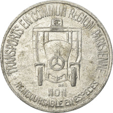 France, Token, 35 Centimes, Transports en Commun, Paris, 1921, AU(55-58)