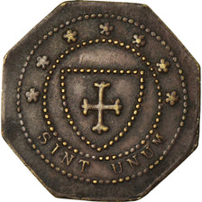 France, Token, Dieu Protège la France, Sint Unum, ND (1890), AU(50-53), Copper