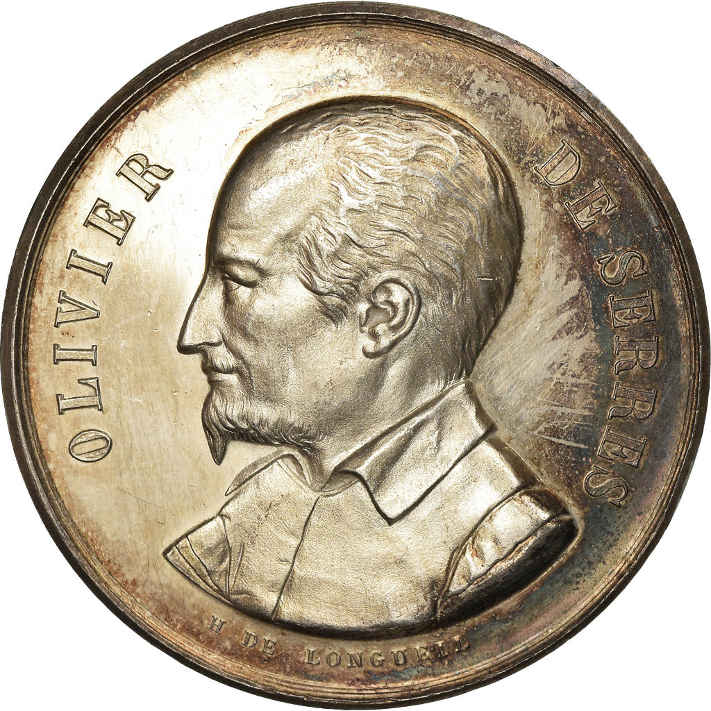 France, Medal, Olivier de Serres, Agriculture de l'Eure, Pont-Audemer, De