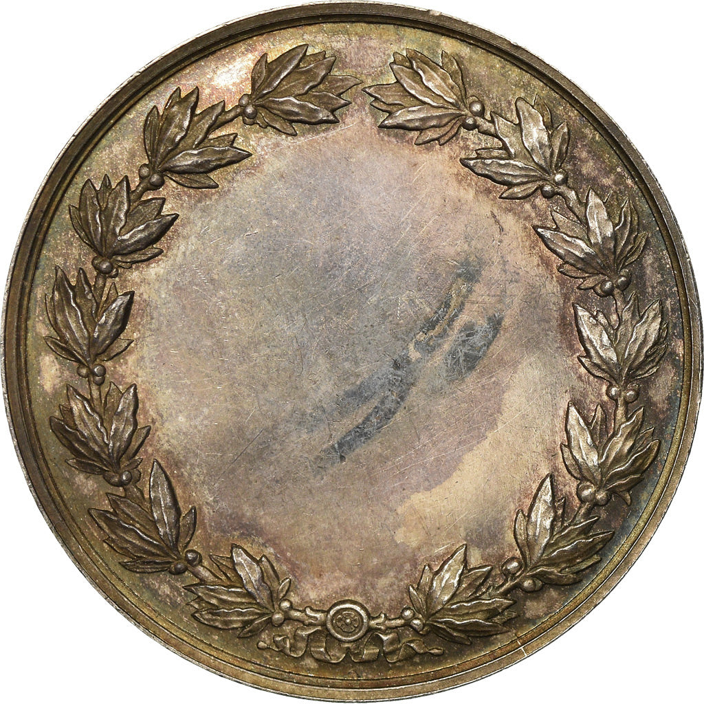 France, Medal, Cérès, République Française, Oudiné, MS(60-62), Silver