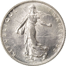 FRANCE, Semeuse, 2 Francs, 1916, Paris, KM #845.1, MS(60-62), Silver, 27,...