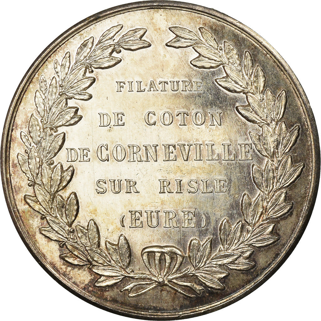 France, Token, Filature de Coton de Corneville sur Risle, Eure, Domard, MS(63)