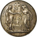 Francia, medalla, Mariage Chrétien, Religions & beliefs, 1866, Pingret, MBC+