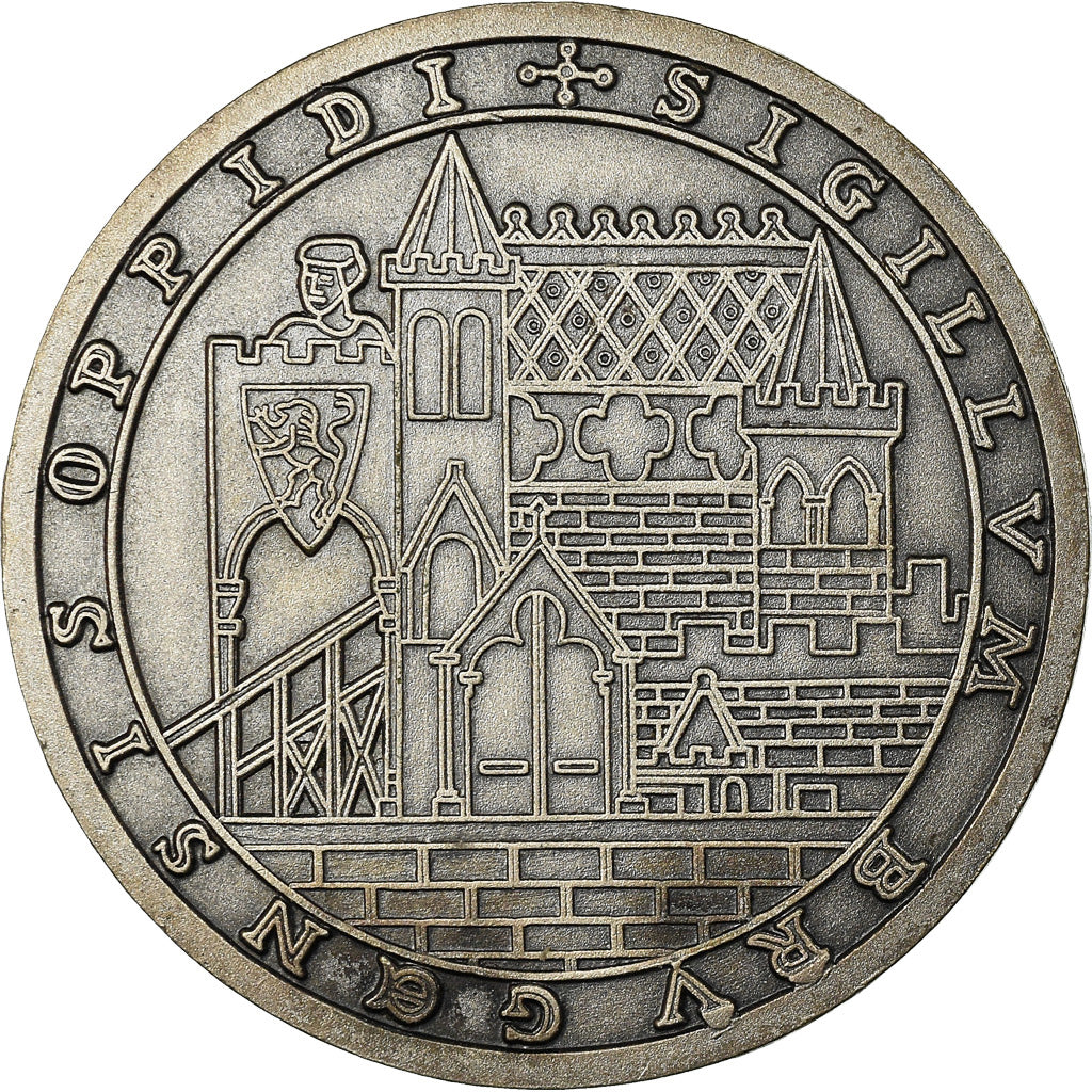 Belgium, Token, Bruges, Sint-Annakerk, 1987, MS(64), Copper-nickel