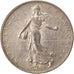 FRANCE, Semeuse, 2 Francs, 1918, Paris, KM #845.1, AU(55-58), Silver, 27,...