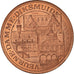 Belgium, Token, Westvlaander, Veurne-Damme-Diksmuide, 1981, MS(64), Copper
