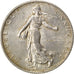 FRANCE, Semeuse, 2 Francs, 1918, Paris, KM #845.1, AU(55-58), Silver, 27,...