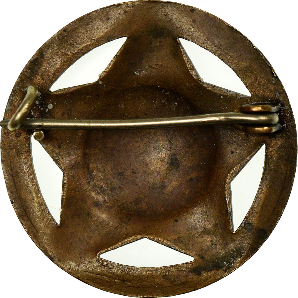 France, Broche, Défense Passive Volontaire, Médaille, 1939-1945, Excellent
