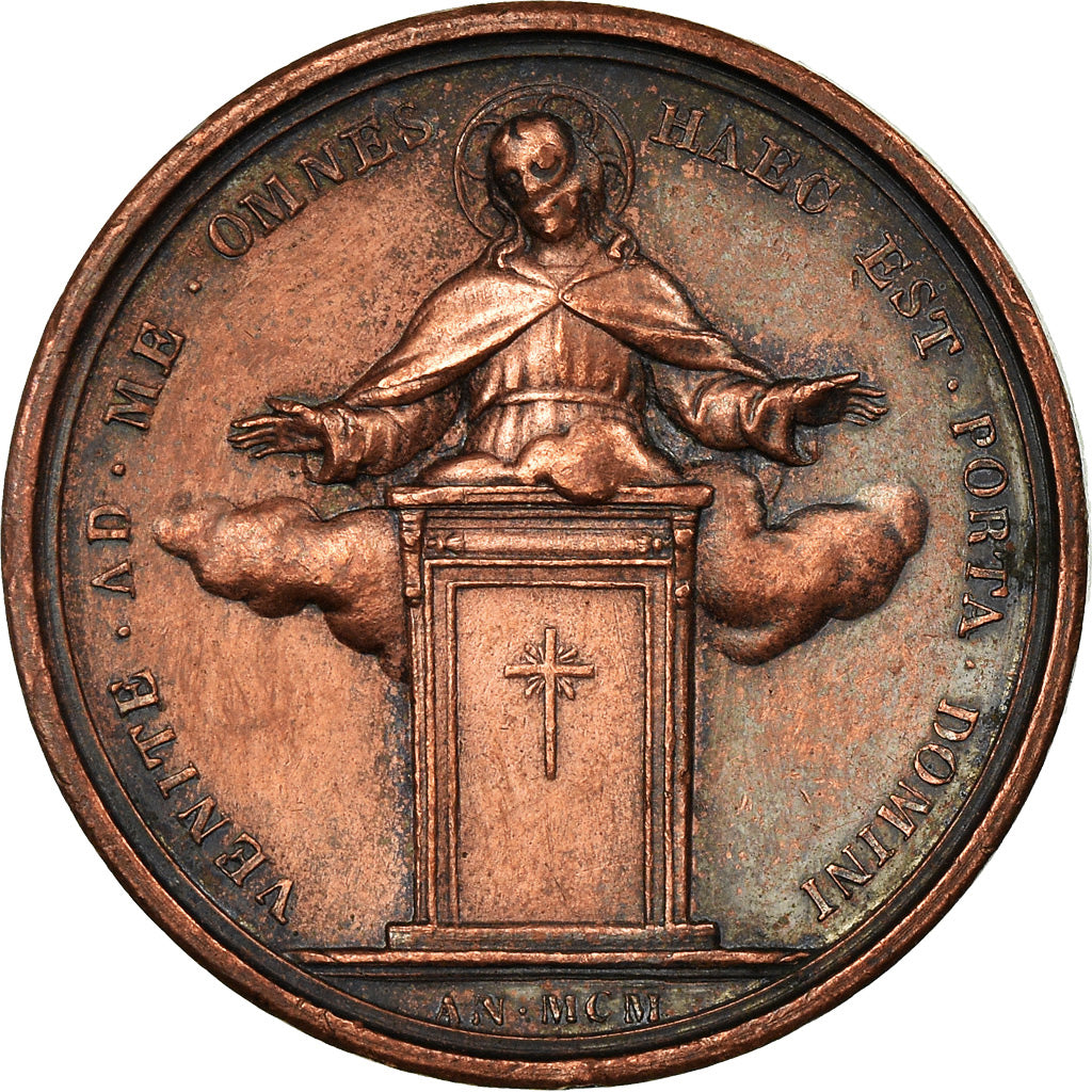 Vatican, Medal, Le Pape Léon XIII, Rome, 1900, Bianchi, AU(55-58), Copper